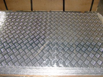 China 5083 5052 5754 Aluminum Diamond Plate For Elevator Car Or Truck supplier